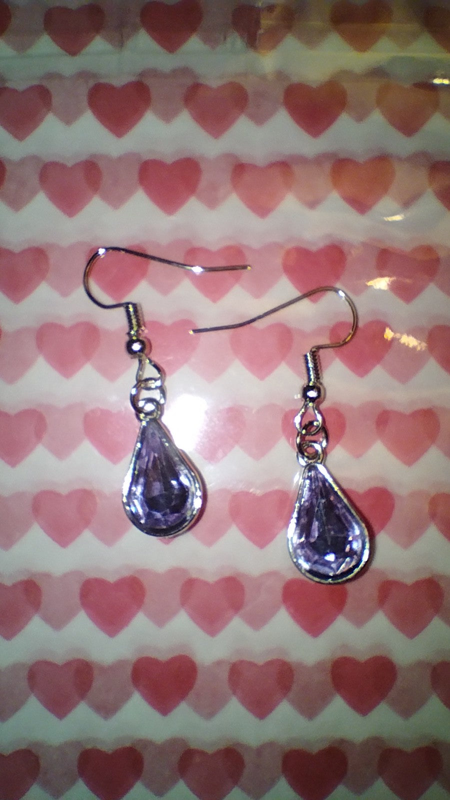 Teardrop Gem Earrings