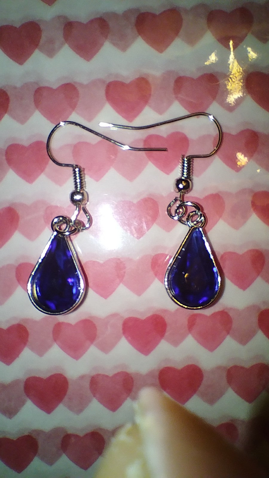 Teardrop Gem Earrings