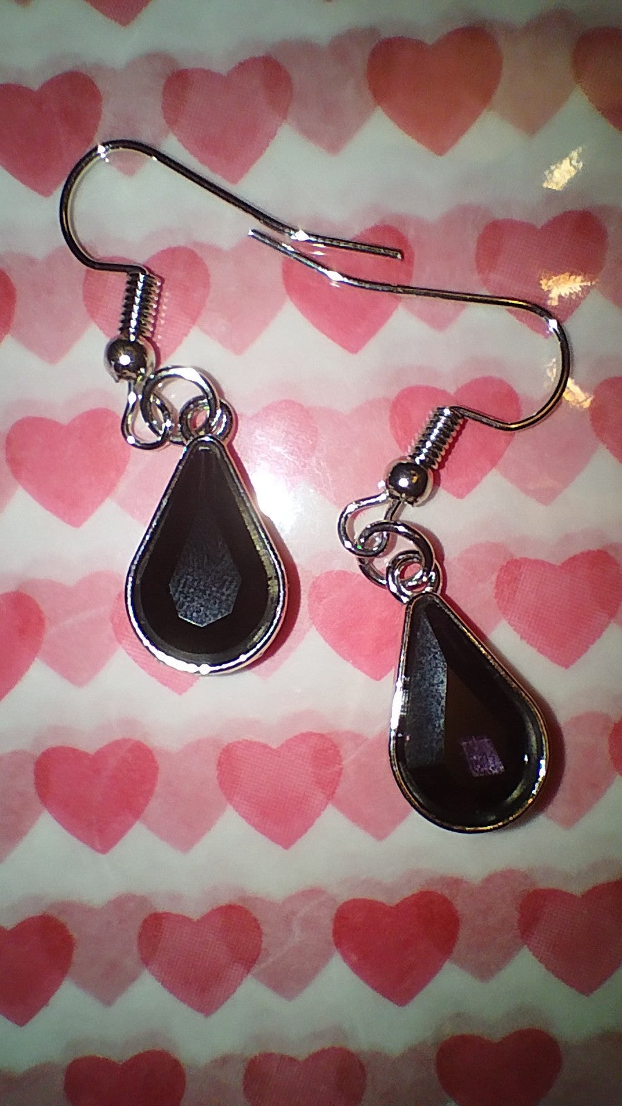 Teardrop Gem Earrings