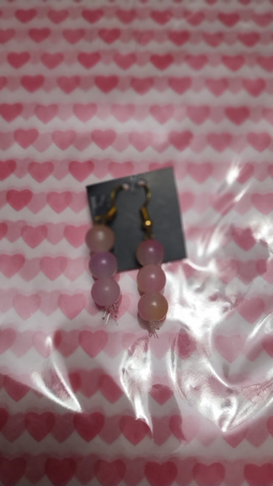 Pink Lemonade Earrings